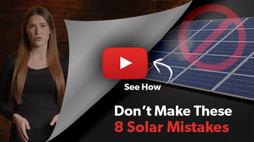 8 solar mistakes