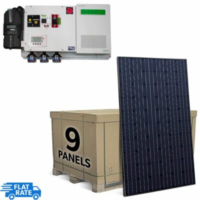 2.88 kW 9-Panel Heliene Off-Grid Solar System 1