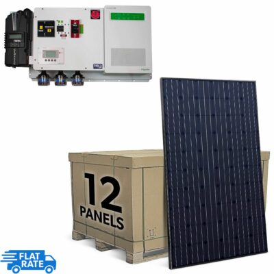 3.84 kW 12-Panel Heliene Off-Grid Solar System 1