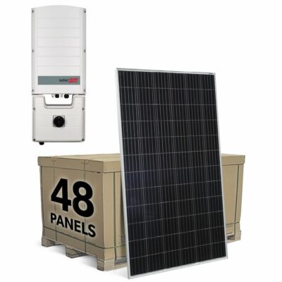Commercial 17.76 kW 208V Three Phase Gridtie System for 48 Astronergy 72 Cell Modules 1