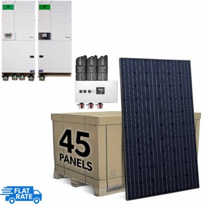 14.4 kW 45-Panel Heliene Off-Grid Solar System 1
