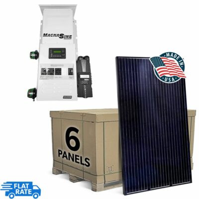 1.95 kW 6-Panel Mission Solar Off-Grid Solar System 1