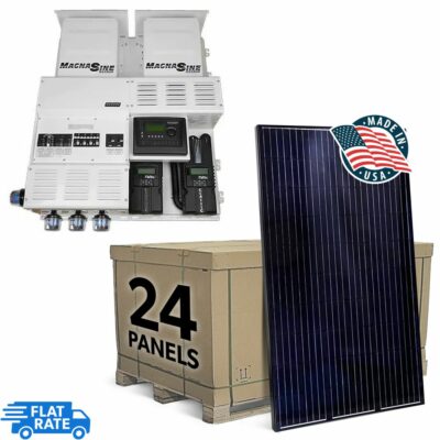 7.8 kW 24-Panel Mission Solar Off-Grid Solar System 1