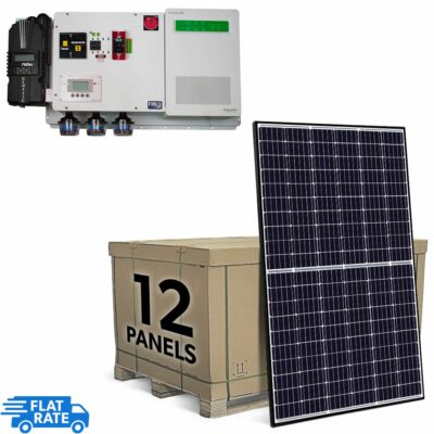 3.78 kW 12-Panel Canadian Solar Off-Grid Solar System 1