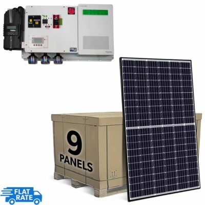 2.84 kW 9-Panel Canadian Solar Off-Grid Solar System 1