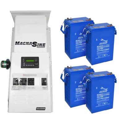DC Coupled Backup Power System with 4kW Inverter Battery Backup System 1