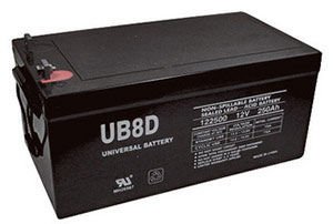 UPG UB-8D AGM Battery 1