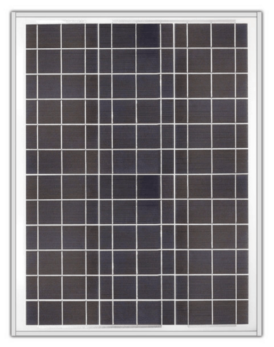 Ameresco BSP40-12 40w Silver Poly 12 Volt Solar Panel 1