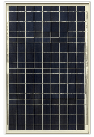Ameresco BSP30-12 30w Silver Poly 12 Volt Solar Panel 1