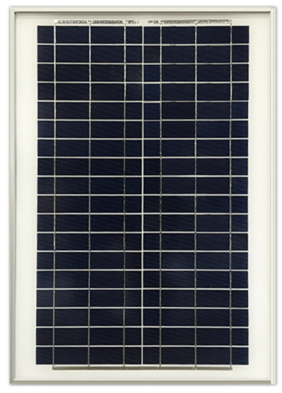Ameresco BSP20-12 20w Silver Poly 12 Volt Solar Panel 1