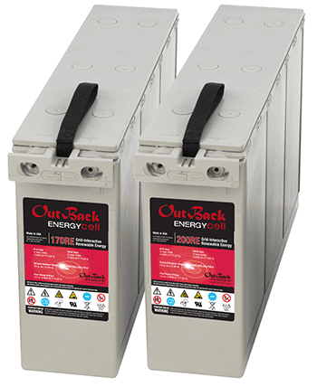 Outback Power EnergyCell 200RE 12V AGM Battery 1