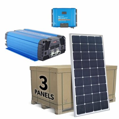 540 W 3-Panel Solarland Off-Grid Solar System 1