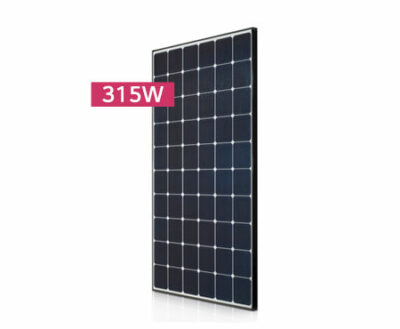 LG 315N1C Black Mono Solar Panel 1