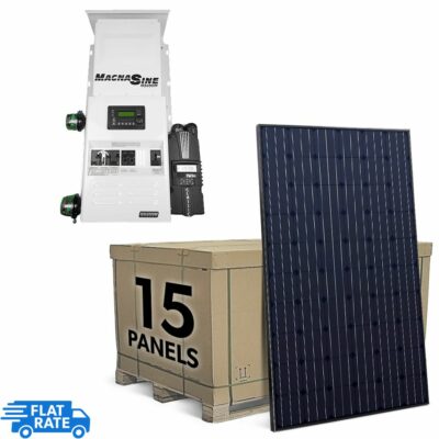 4.8 kW 15-Panel Heliene Off-Grid Solar System 1