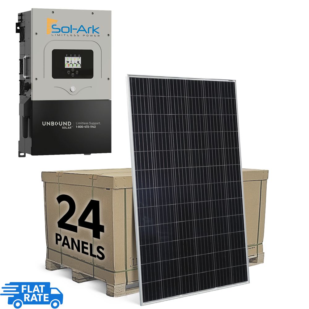 8.88 kW Storage-Ready Solar System with Sol-Ark Inverter and 24 Astronergy Solar 370 watt Panels 1