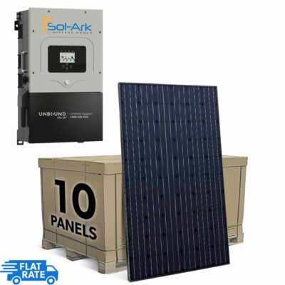 3.9 kW Storage-Ready Solar System with Sol-Ark Inverter and 10 Heliene 390 watt Panels 1