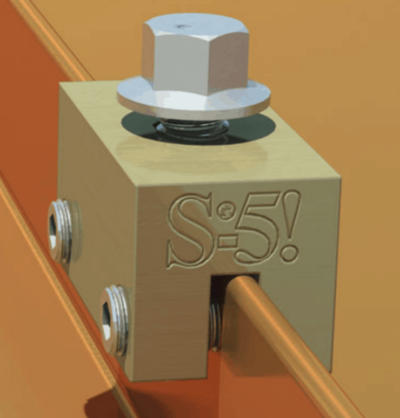 S-5-B Brass Seam Clamps 1