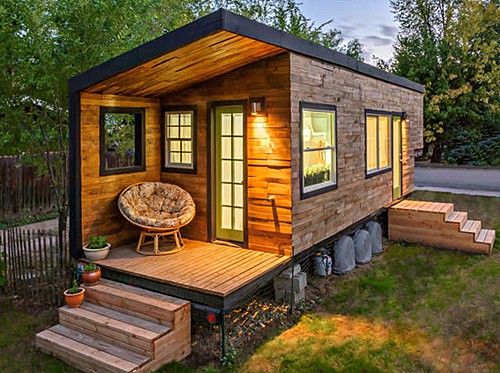 Tiny houses offer the benefit of mobility