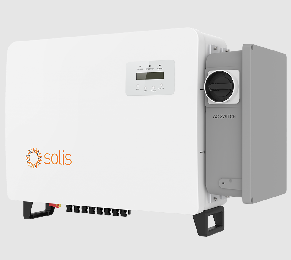 Solis 60k Grid-tied Inverter, 3-Phase 277/480 VAC 1